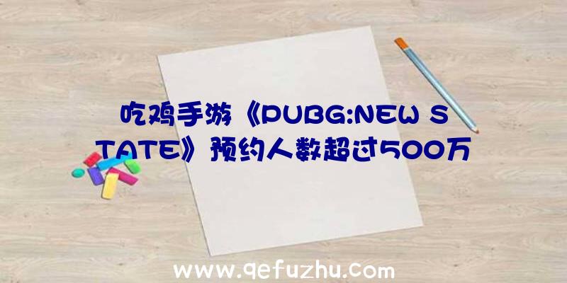 吃鸡手游《PUBG:NEW